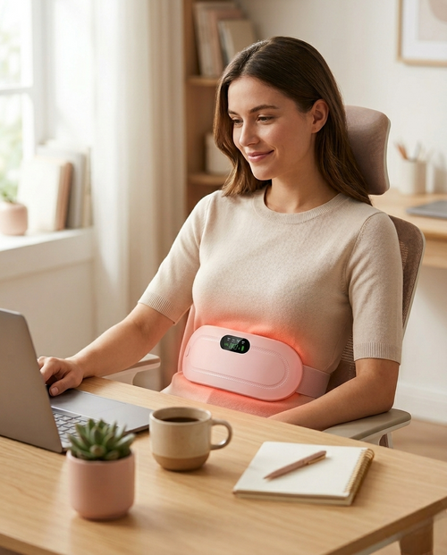 Almohadilla para aliviar cólicos menstruales