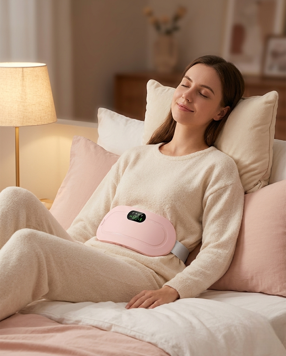 Almohadilla para aliviar cólicos menstruales