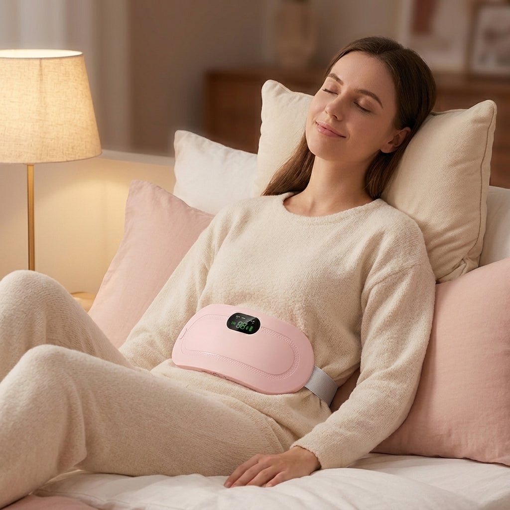 Almohadilla para aliviar cólicos menstruales